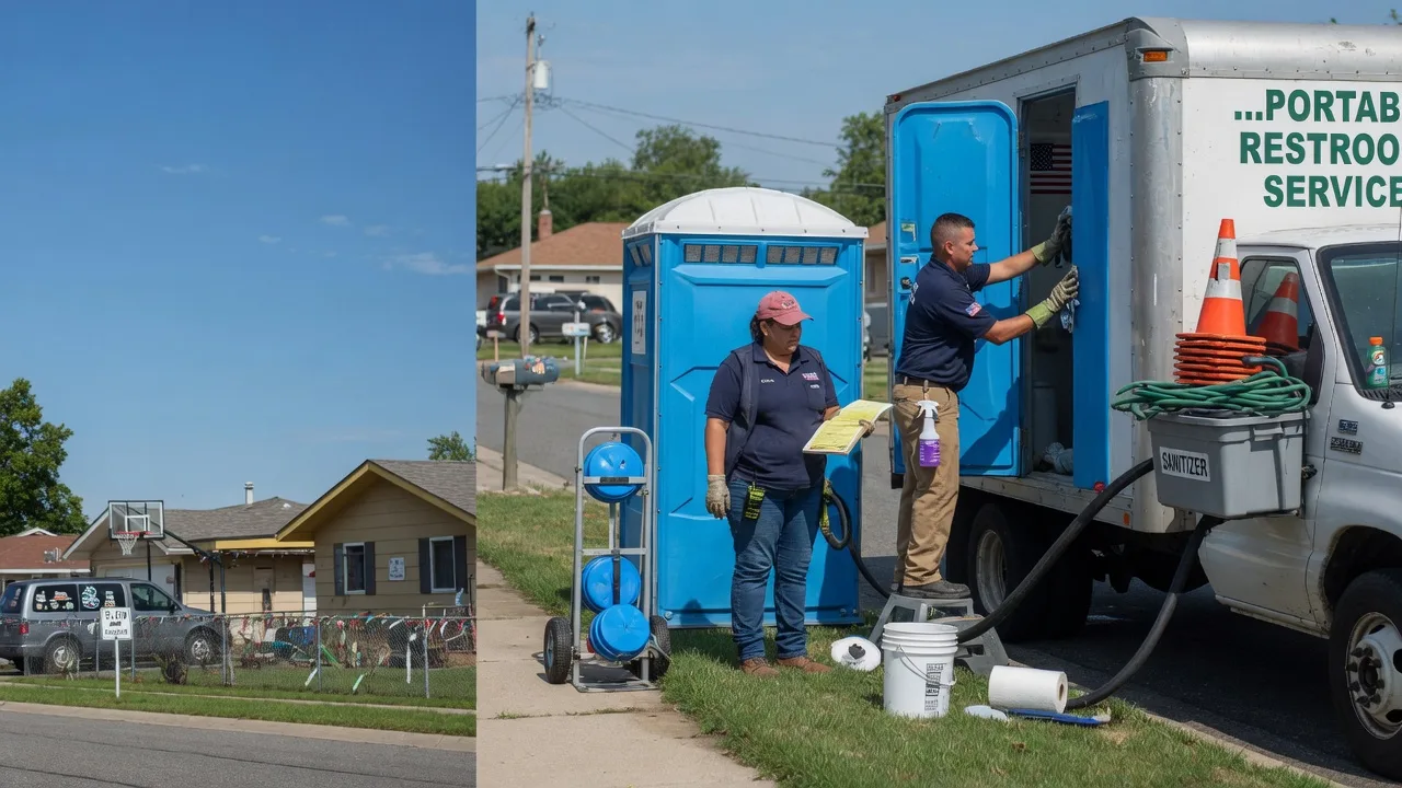 Porta Potty Rental in Darien, IL near me